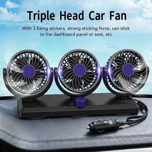 Head car fan 12v - car, portable