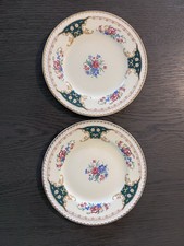 Portland Pottery Cobridge Vintage Plates X 2