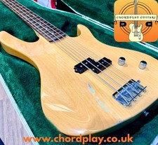 🎸 Washburn XB100 Electric Bass Guitar~ Hard Case~ Natural Gloss 🎸