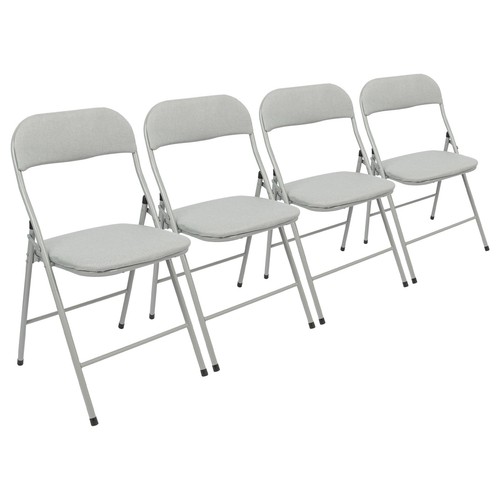 Fabric padded metal folding - padded,