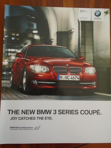 Bmw series coupe brochure - bmw, 3
