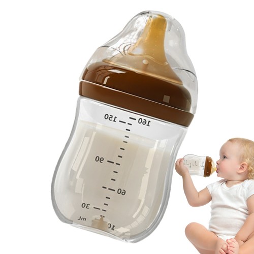 Glass baby bottles - bottles, 160ml