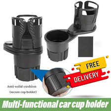 Rotating Car Cup Holder 2 In 1