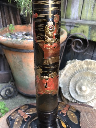 Chinoiserie table base antique - table,