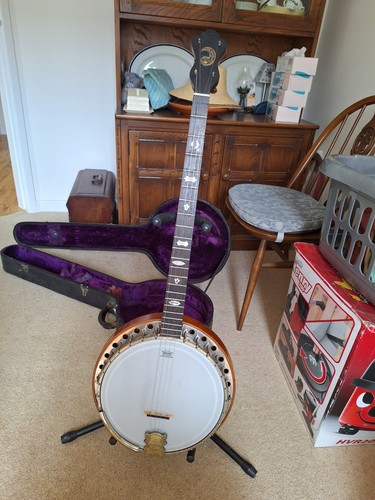 Windsor plectrum banjo 1920s - plectrum,