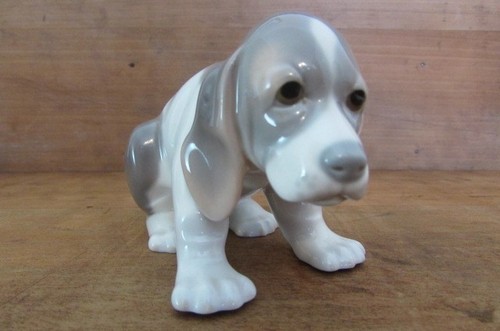Lladro puppy beagle dog - lladro,