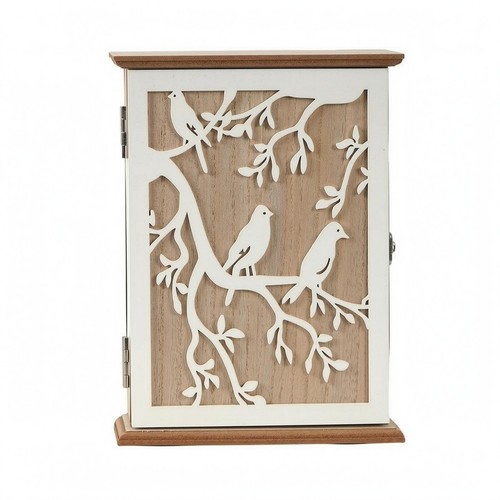 Wooden key cabinet rectangular - wooden,