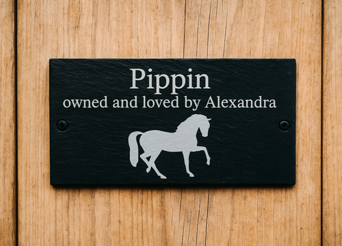 Personalised engraved slate - personalised,