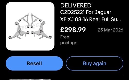 C2d25221 for jaguar xj - xf,