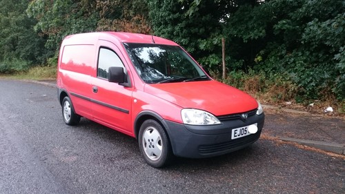 Vauxhall combo van 2005 - vauxhall,