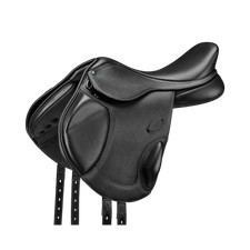 Arena By Bates Pony Monoflap Jump Close Contact Saddle Adjustable Leather 15 16"