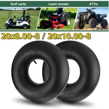 2x Inner Tube 20x8.00-8 20x10.00-8 Tire Lawn Ride On Mower ATV Quad Golf Buggy