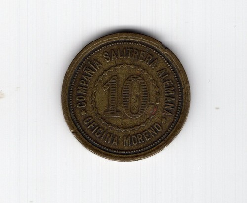 Chile 10c trade token
