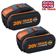 2X 5000mAh 20V Max 5.0Ah For