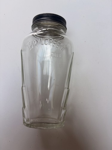 Vintage brylcreem glass - brylcreem, jar