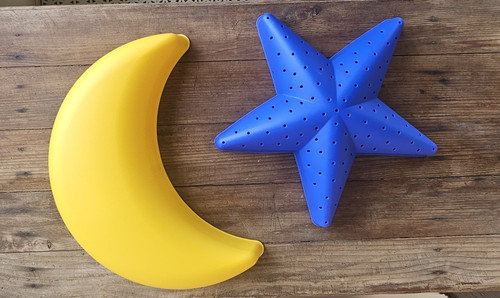 Ikea star wall hanging - star, night