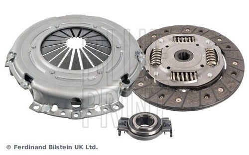 Blue print clutch kit set - blue, 3pc