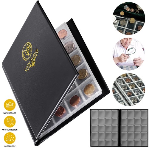 Coin album large capacity - large, 200