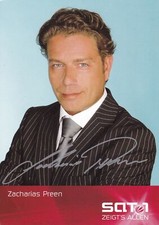 Sat1 *butterflies in belly* autograph card of ZACHARIAS PREEN