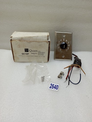 Quam qc10p step audio - qc10p, 10-step