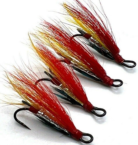Salmon fishing flies flame - salmon,