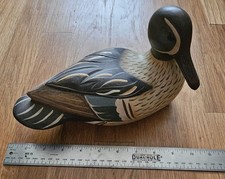 Ducks Unlimited Wooden Duck Decoy Blue Winged Teal