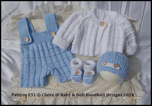 Knitting pattern babydoll - knitting,
