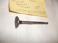 TRIUMPH HERALD 13/60   1300 TC TOLEDO 66-76  NEW  EXHAUST VALVE