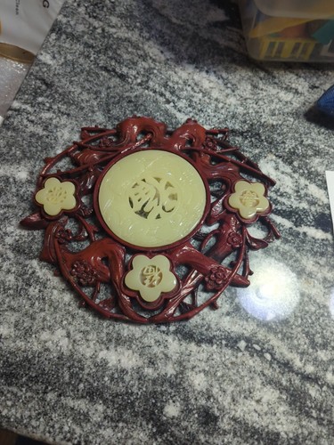Vintage chinese carved resin - vintage,