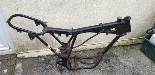 Bsa b50 frame with - frame, b50t