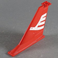 LEGO ® city aircraft rear wing wing tail wing red Lufthansa 3182