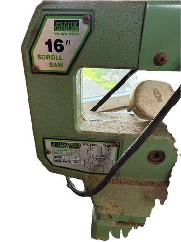 Sealey scroll saw - scroll, in