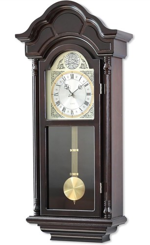 Grandfather wall clock - wall, 91cm