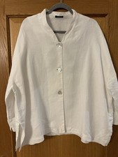 Oska Heavy Bright White Linen