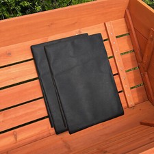 Pack of 2 Liners for Medium Veg Trough Garden Raised Bed Planter (160cm x 210cm)