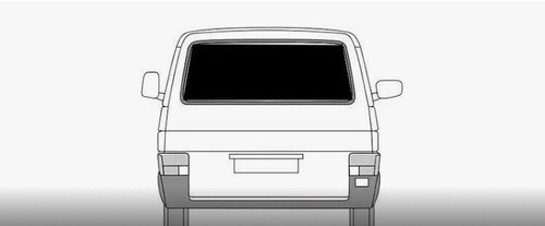 Transporter tailgate - transporter, t4