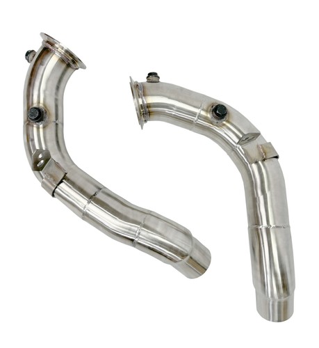 Decat downpipe stainless steel - stainless,