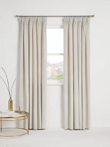 John lewis velvet - pair, lined