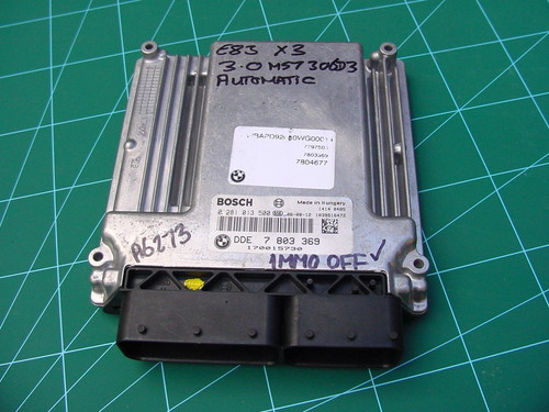 Immo off e83 bmw x3 - **immo, m57