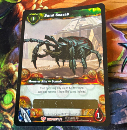 Blizzard wow tcg - blizzard, scarab