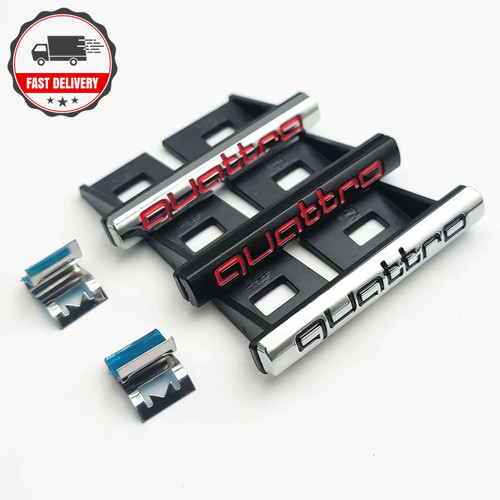 Abs chrome logo quattro - abs,