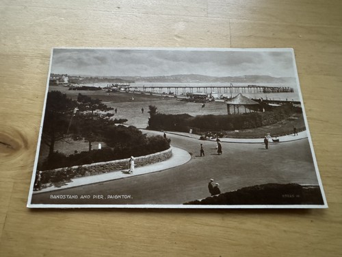 Postcard bandstand pier - -,