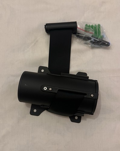Wall mounted retractable belt - mounted,