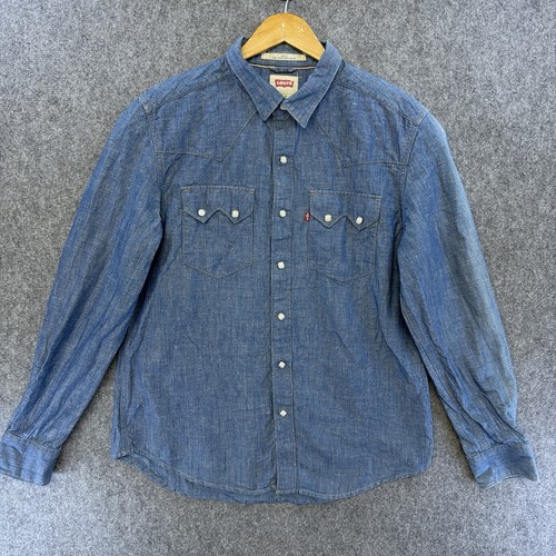 Men levi western denim - western,