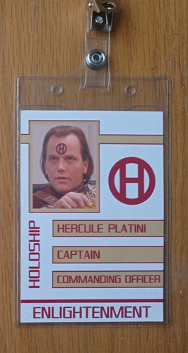 Red dwarf holoship - red,