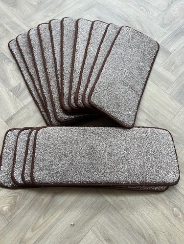 Brown open plan carpet - open,