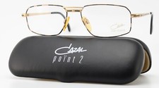 CAZAL Glasses Frame Model 774 Col. 746 55-17 140 Gold Gray Square Pure Titanium