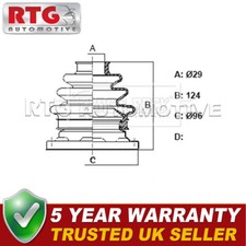 Front Rear Inner Outer CV