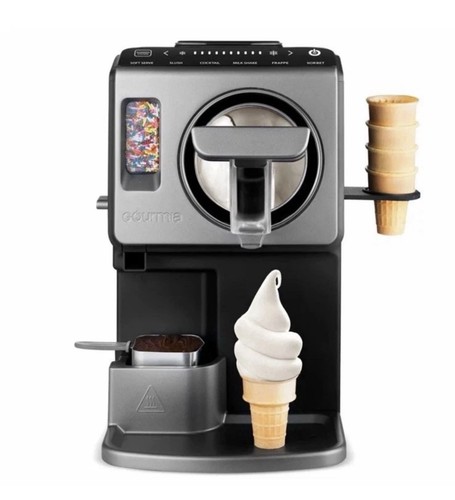 Gourmia soft serve ice cream - soft,