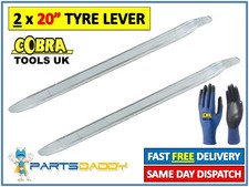 2 x 20" Inch Tyre Levers Tire